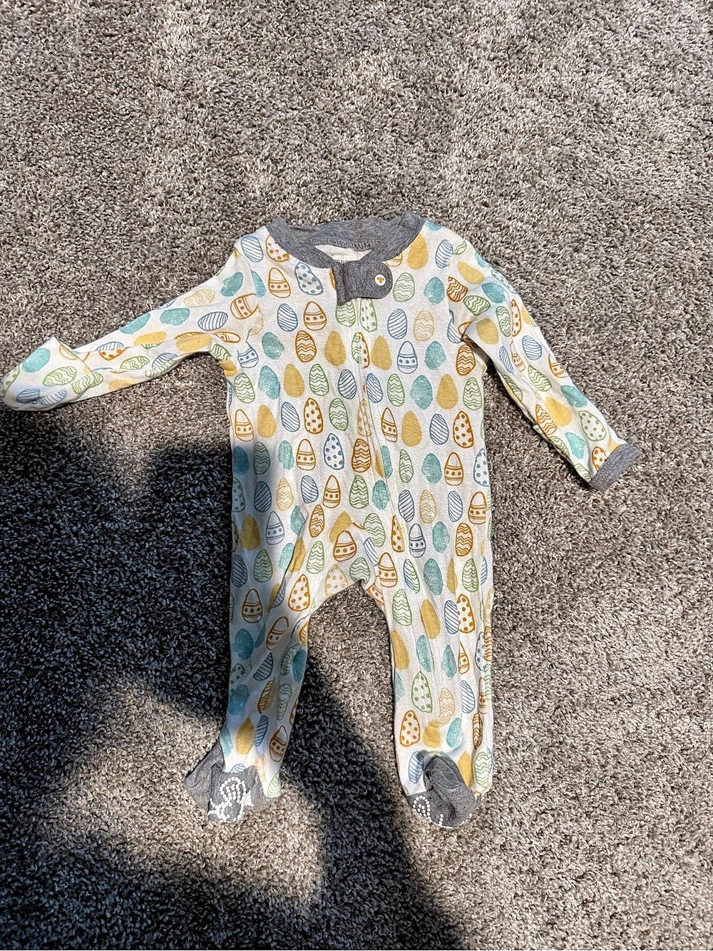 Burt's Bees Baby Easter Eggs Organic Cotton Sleep & Play Footie Newborn